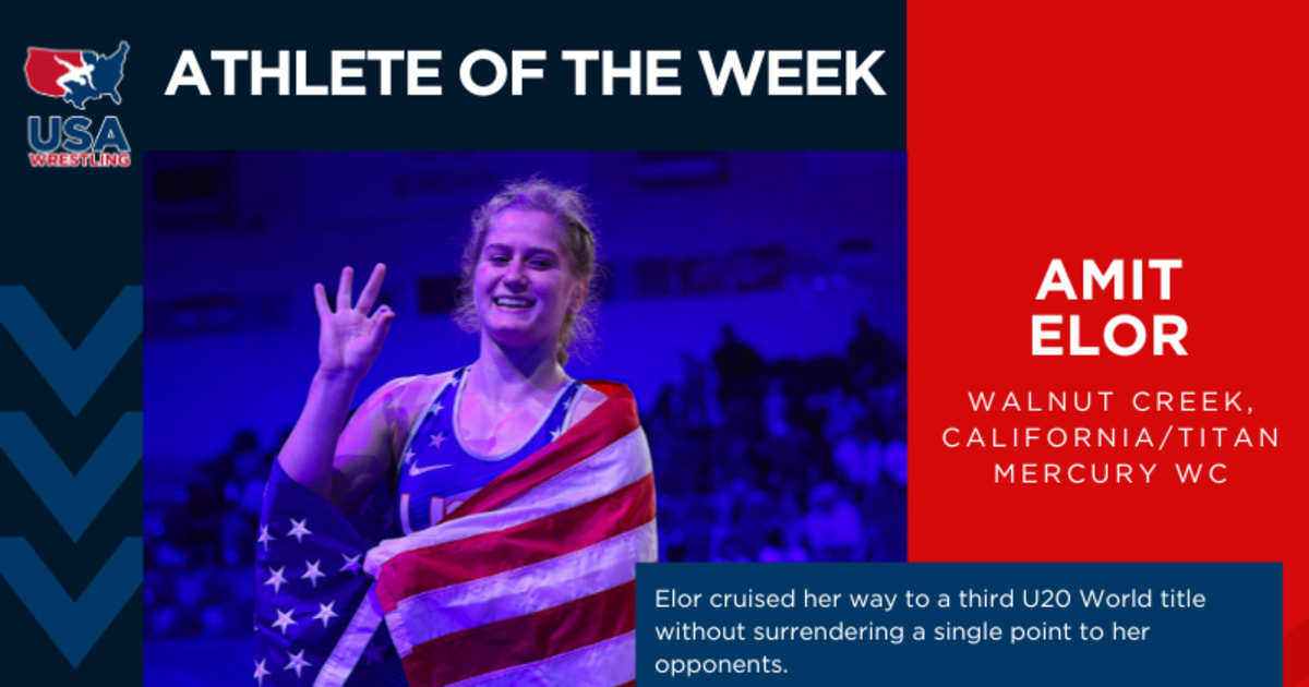 USA Wrestling Amit Elor named USA Wrestling Athlete of the Week